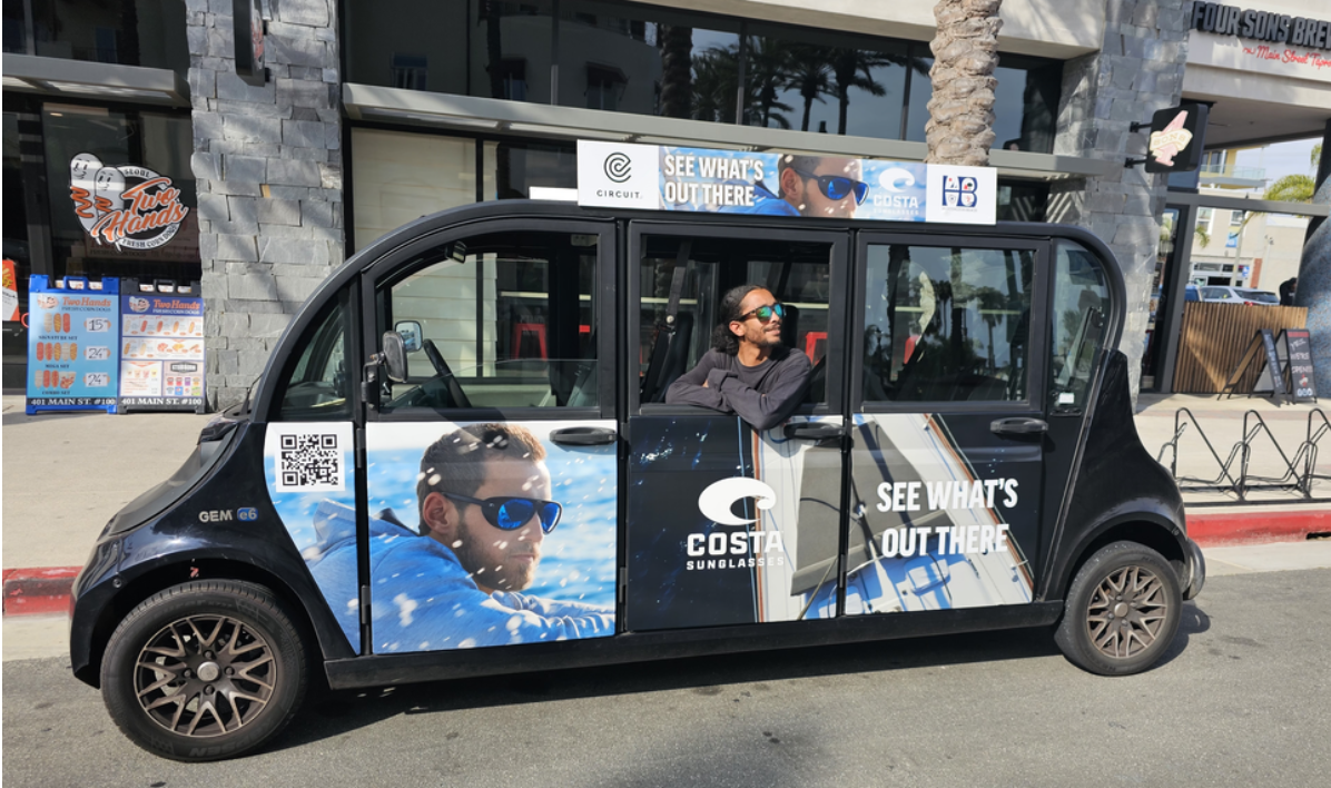 Amplifying Brands' Reach with OOH Transit Media — Circuit and Costa Sunglasses